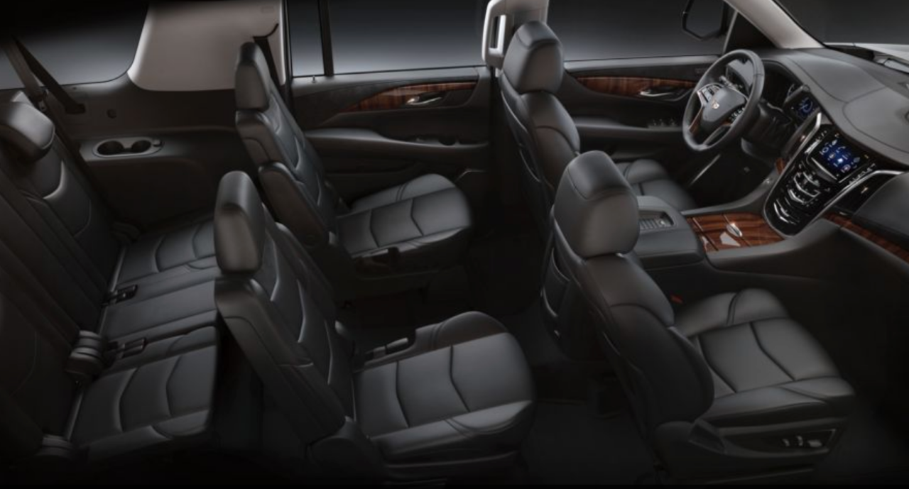 Cadillac escalade интерьер